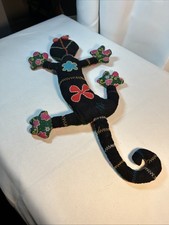 Handmade Fabric Stuffed Gecko 19