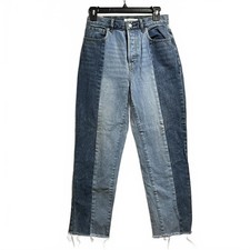Pacsun Women's Jeans Size 26 Light/Med Wash Fray Hem P7-187