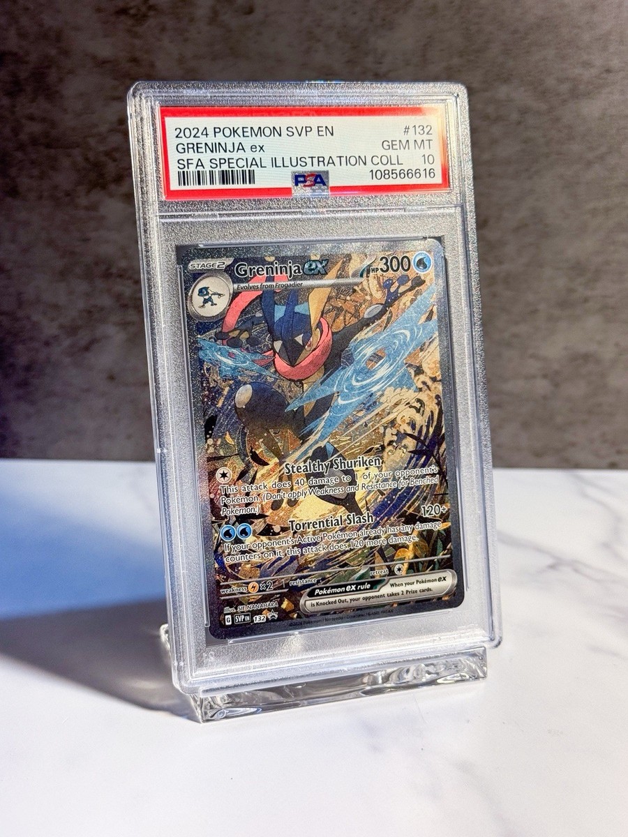Sequential PSA 10 Kingdra #131 Greninja #132 Pokemon (See