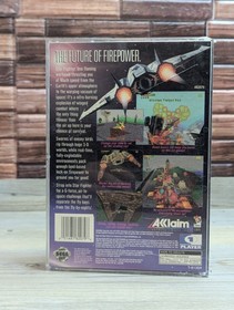 Star Fighter (Sega Saturn 1994 Acclaim) Complete Case Manual Disk Registration