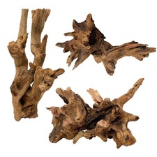 3 PCS Aquarium Driftwood Decoration Natural Driftwood Branches Reptiles Habit...