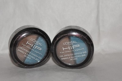 2x L'oreal HIP pigments concentrated shadow duo Forgiving 236 - Sealed