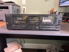 Sony TC-W551 Dual Deck Cassette Recorder Player