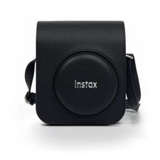 Fujifilm Instax Mini 12 Camera Case Black w/ Strap Genuine Instax New