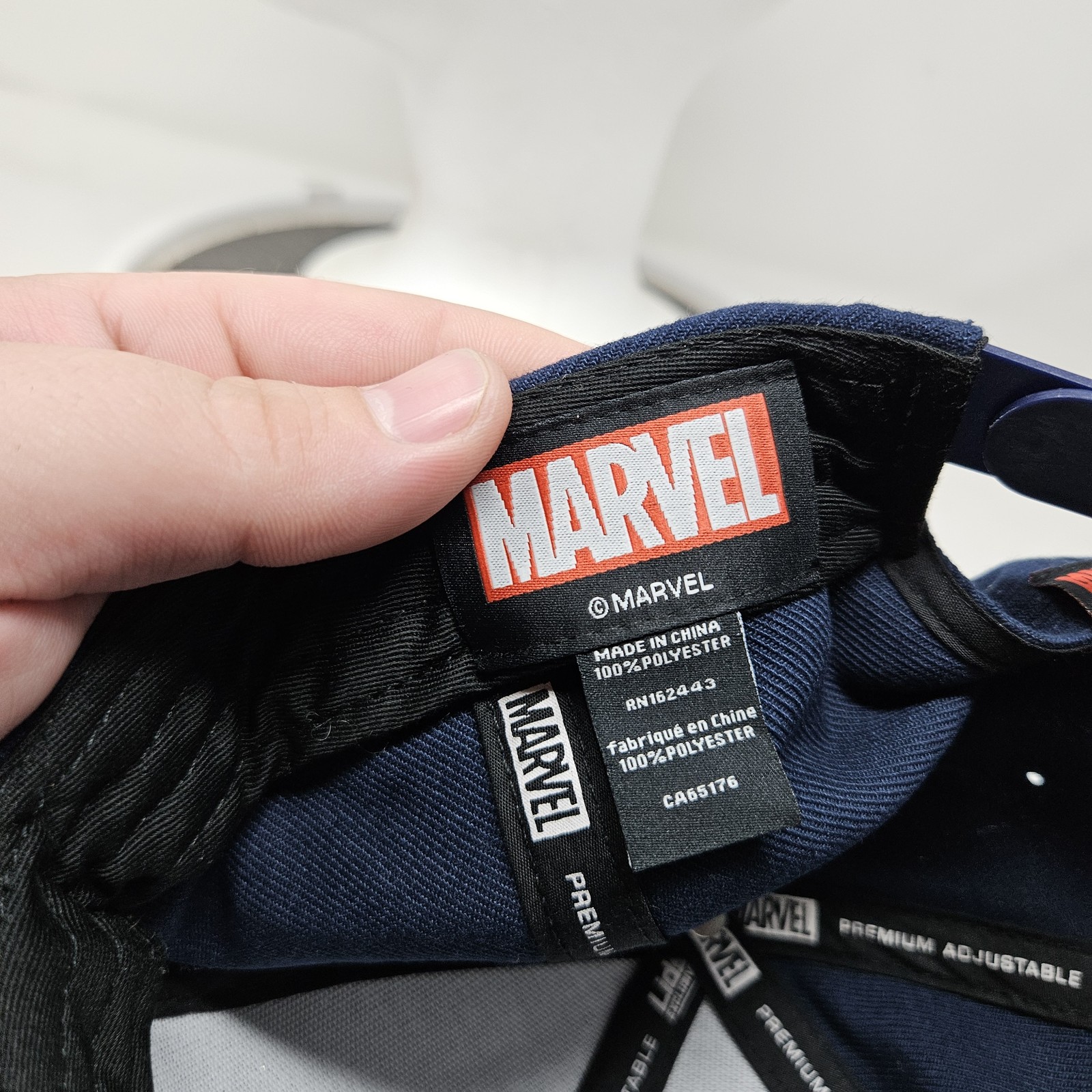 Marvel Hat Cap Snap Back Thor Hammer Patch Comic … - image 8