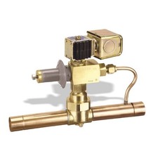 Parker 904010 Hot Gas Bypass Valve 7/8" ODF Brass 0-100 PSI Externally Equalized
