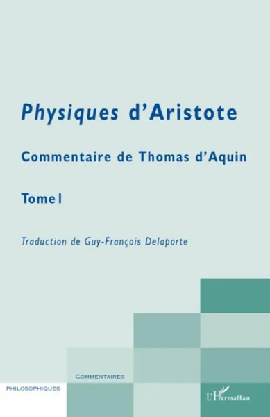 Physiques D'aristote Commentaire De Thomas D'aquin - Tome 1 Delaporte (U. A.)-image