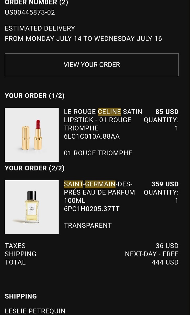 CELINE Saint-Germain-Des-Pres. 100ml. | eBay