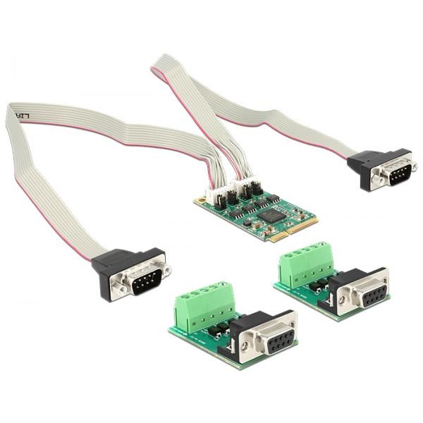 3991345 DeLOCK DeLOCK 95245 Interno Seriale scheda di interfaccia e adattatore