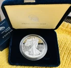 2013 W American Eagle 1 Oz 99.9% Silver Proof Coin West Point Mint W/ Box & COA