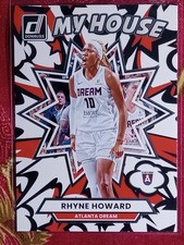 Rhyne Howard 2025 Donruss WNBA My House #16 Atlanta Dream Insert Card