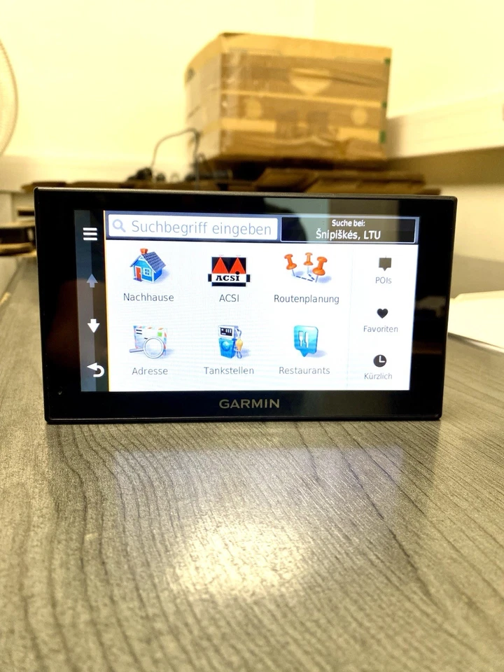 Garmin Camper 660 LMT 6” Europa 45 Navi Navigationsgerät Camping Wohnmobil Auto - Bild 3 von 4