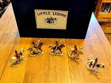 Little Legion Lead Toy Soldiers Indian Wars Apache Braves with Horses