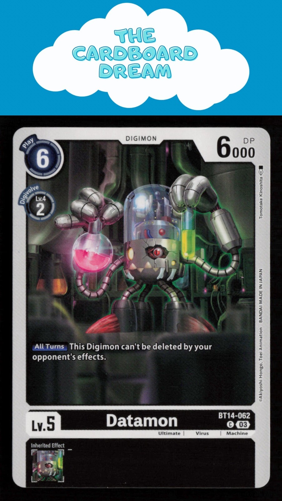 Datamon Blast Ace #BT14-062 C Common Digimon Card