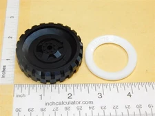 Structo 3D Printed Plastic Replacement Wheel & Whitewall Toy Part STP-033-1