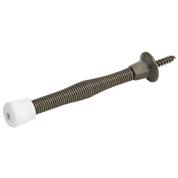 Stanley 57-1025 Rigid Doorstop 3 Inch Antique Brass