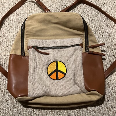 Kelsi Dagger Brooklyn Backpack Purse / Brown Leather  display picture 2