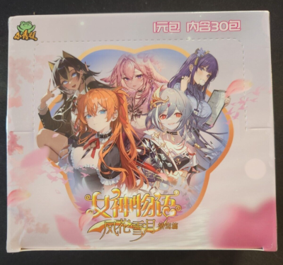 Goddess Story Anime Waifu NS-10 Booster Box Spicy Trading Card