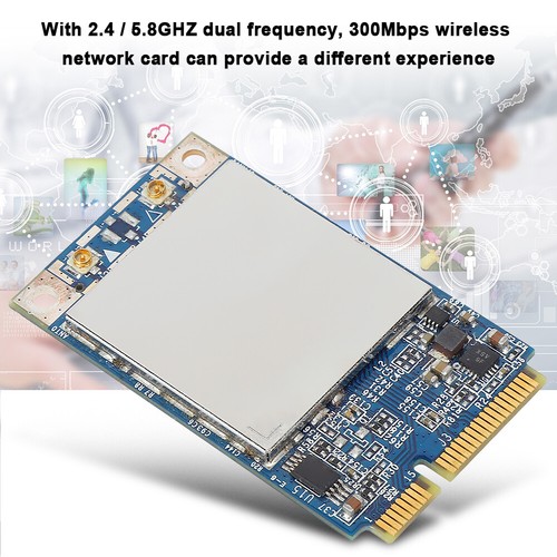 WIFI Card Dual Band 2.4/5.8GHZ 300M Mini PCI E For MB988z A BCM94322 Hot - Photo 9/10