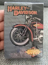 Vintage 1997 Harley-Davidson Historical Playing Cards 1903-1950 (Unopened)