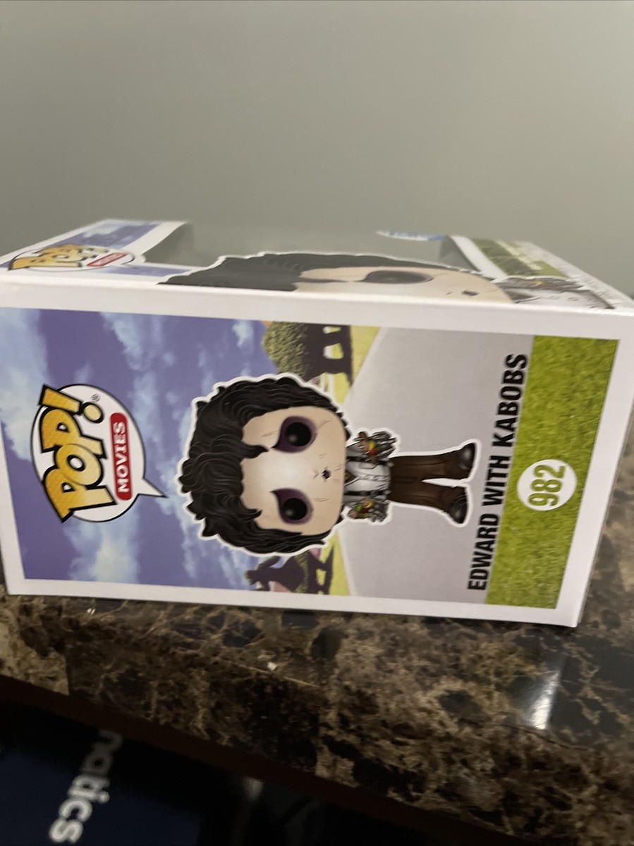 Funko Pop Edward Mãos de Tesoura Edward With Kabobs - Exclusivo Funko