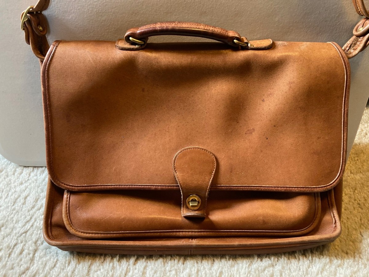Coach Leather Metropolitan Bag #5180 Brown (Handcrafted in USA) | eBay