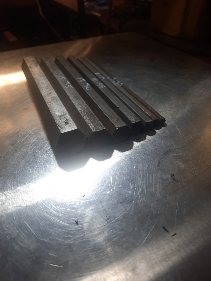 Hex Bar Mild SteelS/S End Bar Offcuts Model Engineer's Stock