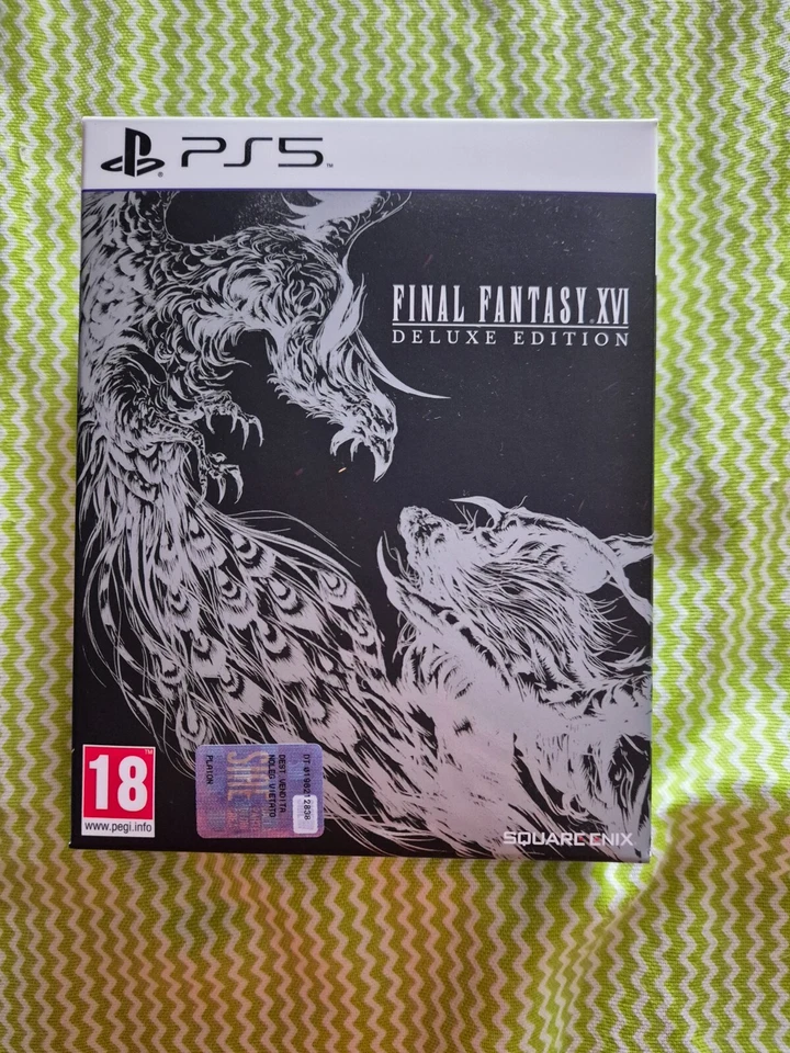 Final Fantasy XVI Deluxe Edition Per Sony Ps5 PlayStation 5 Usato Come Nuovo