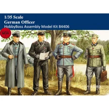HobbyBoss 84406 1/35 German Officer Soldiers Figures Plastic Assembly Model Kits