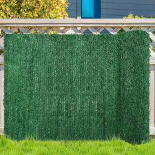 Artificial Hedge Privacy Screen Fence 100-180cm Privacy Mat Garden Balcony
