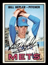 1967 Topps Baseball #144 Bill Hepler VG *d4