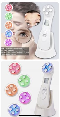 LED Beauty Device Skin Rejuvenation /5 Lights /for Anti-aging Treatment .