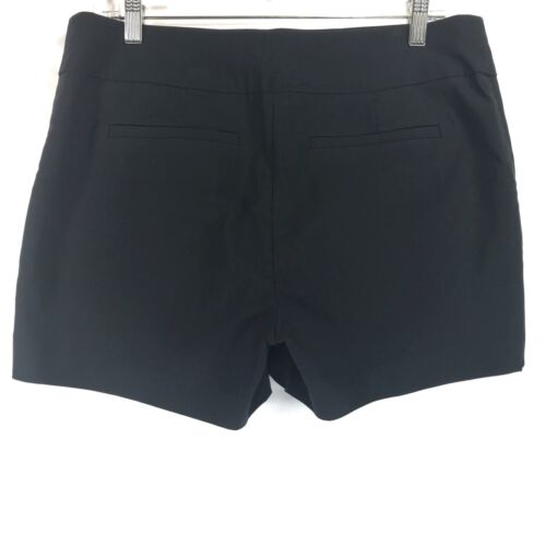 New York Company Pull On Shorts Women's L (34x4) Black Rayon Blend 2 Pocket NWT - Picture 2 of 6