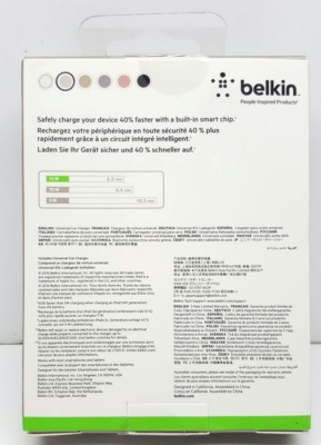 Belkin F8M730btSLV MIXIT Metallic USB Car Charger for Apple and  