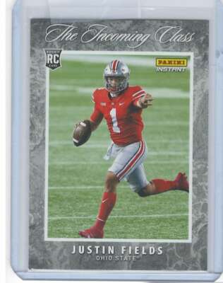 JUSTIN FIELDS RC 2020-21 Panini Instant /3059 ROOKIE #IC-JF Ohio State ID:13834