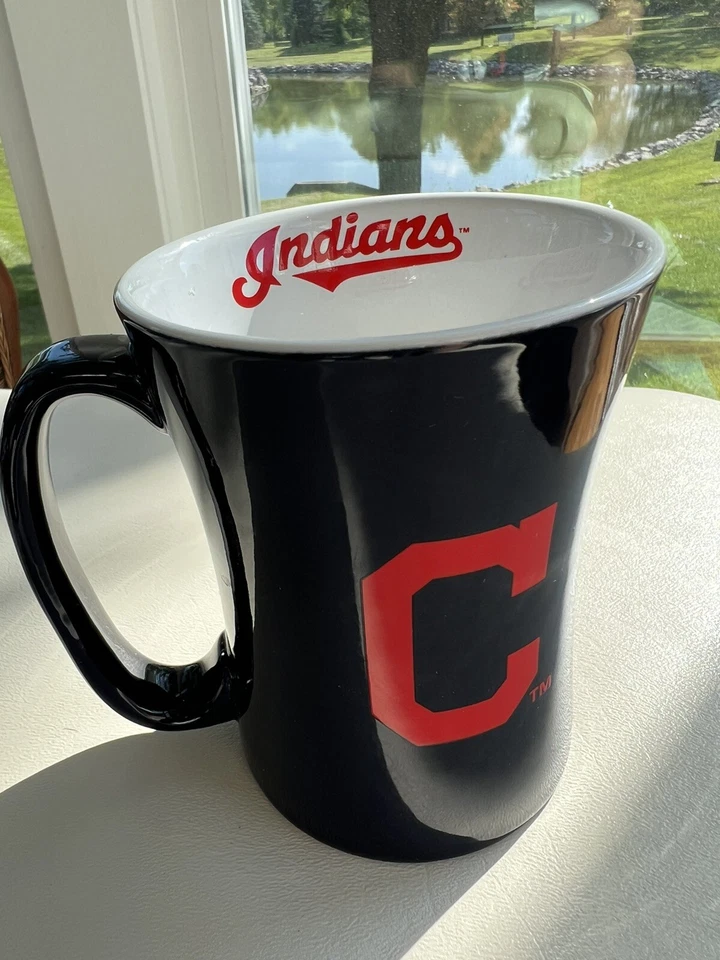 Cleveland Indians Guardians Lot MLB Mug 4 Buttons, Lanyard, 2 Decals / Stickers - Image 4 of 4