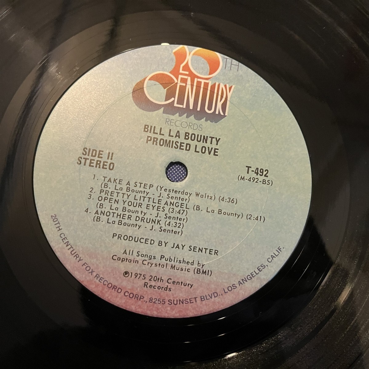 洋楽 bill labounty promised love ROCK/POP]~EXC LP~BILL LABOUNTY~Promised Love~[1975~20TH