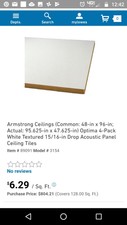 Armstrong 4x8 Ceiling Wall Insulated Panels For Sale Online