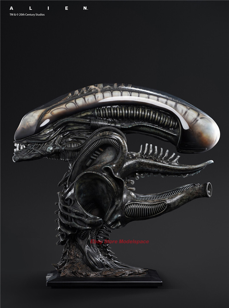 IN STOCK QS QUEEN STUDIOS 1/1 Scale Alien Bust Resin Statue