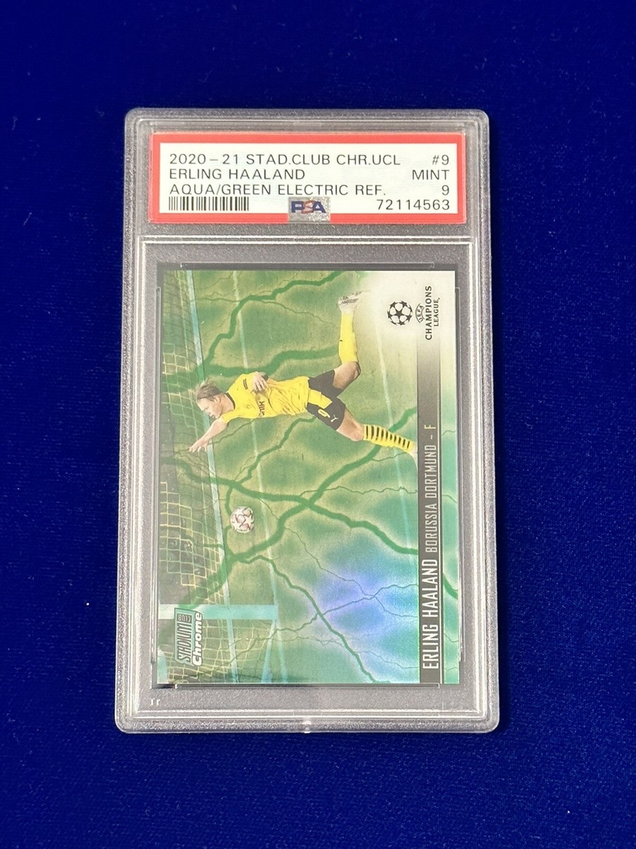 PSA9 TOPPS STADIUM CLUB HAALAND /5