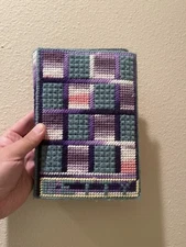 Handcrafted Knit Book Cover