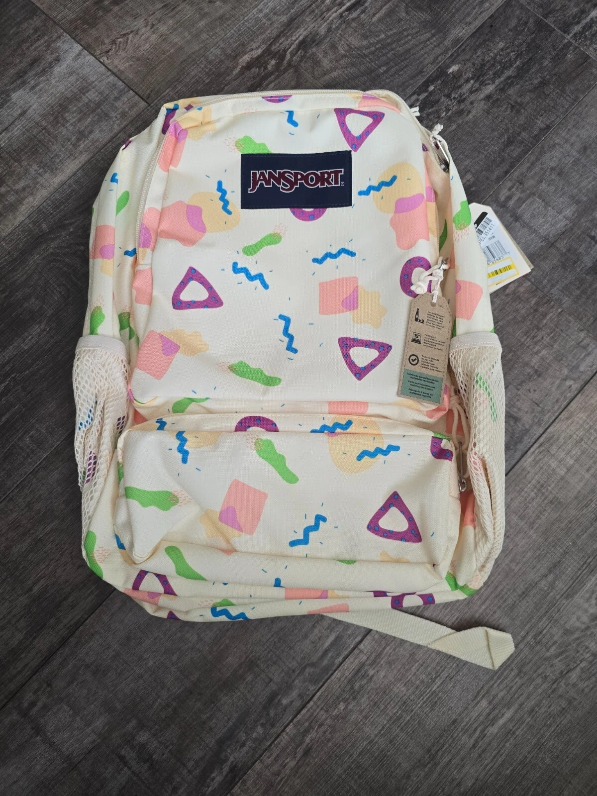 JanSport Doubleton 17" Backpack Memphis Mood Neon New
Opens in a new window or tab