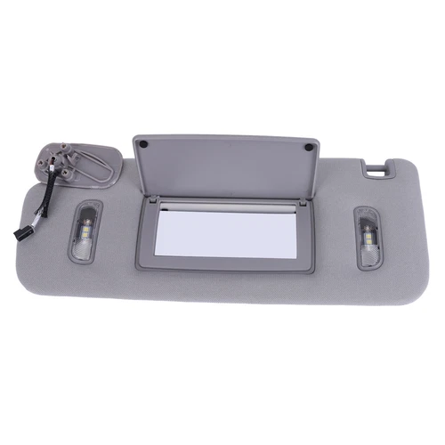 Gray Left Driver Side Sun Visor W/ Light Fits Chevrolet Suburban Tahoe 15-19 NEW - Foto 9 di 20