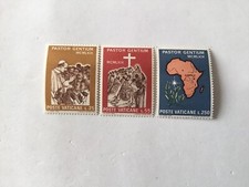 Timbres Postes Vaticano Neuf Sans Charnière Série Complète 1969