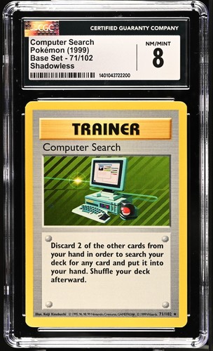 Computer Search (Shadowless) graded CGC 8 for sale on eBay