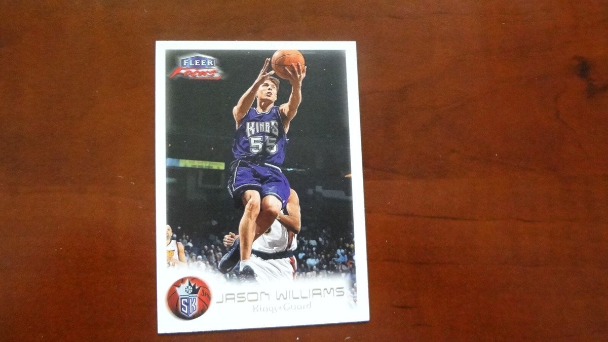 スポーツ選手 FLEER THE GAME JASON WILLIAMS Amazon.com: Jason Williams Card 1999-00 Fleer Focus Soar