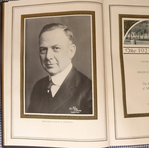 1923 University of Minnesota Gophers Yearbook Color Illus. Alfred E. Newman pic - Picture 7 of 22