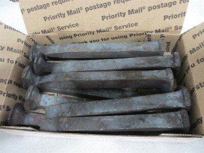 * KOSTENLOSER VERSAND * POSTEN von zwanzig (20) 5/8'' x 6-1/2'' Roilroad Spikes - NEU - 07