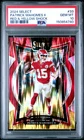 4740 Patrick Mahomes II 2024 Panini Select #33 Red and Yellow Prizm Shock PSA 10