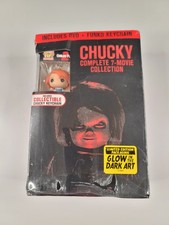 Chucky: 7-Movie Complete Collection DVD 2019 w/Funko Keychain New Read Below